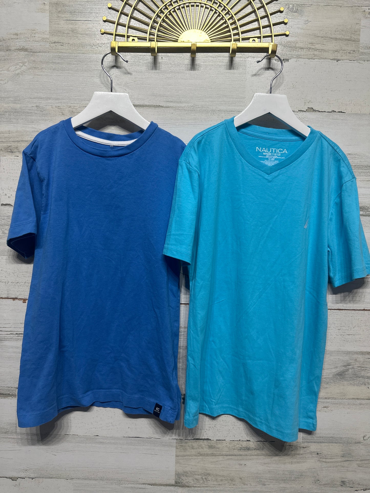 Boys Size 10 Shirts - Nautica and Kenneth Cole (2 Pieces) - Good Used Condition