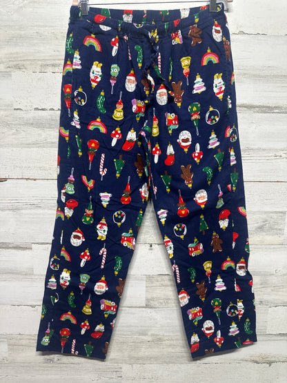 Hanna Andersson Holiday Flannel Pajama Pants Adult Medium VGUC
