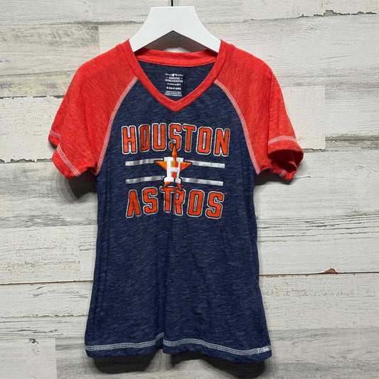 Girls Size Small 6/6x Houston Astros Genuine Merchandise Shirt - Good Used Condition