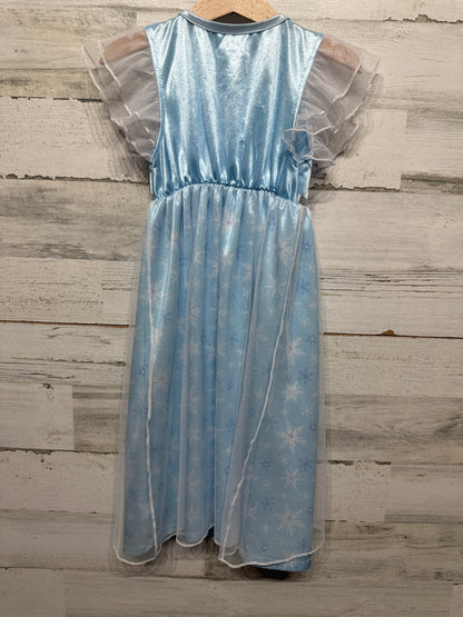 Elsa Disney Princess Girls Size 4t Nightgown Frozen GUC*