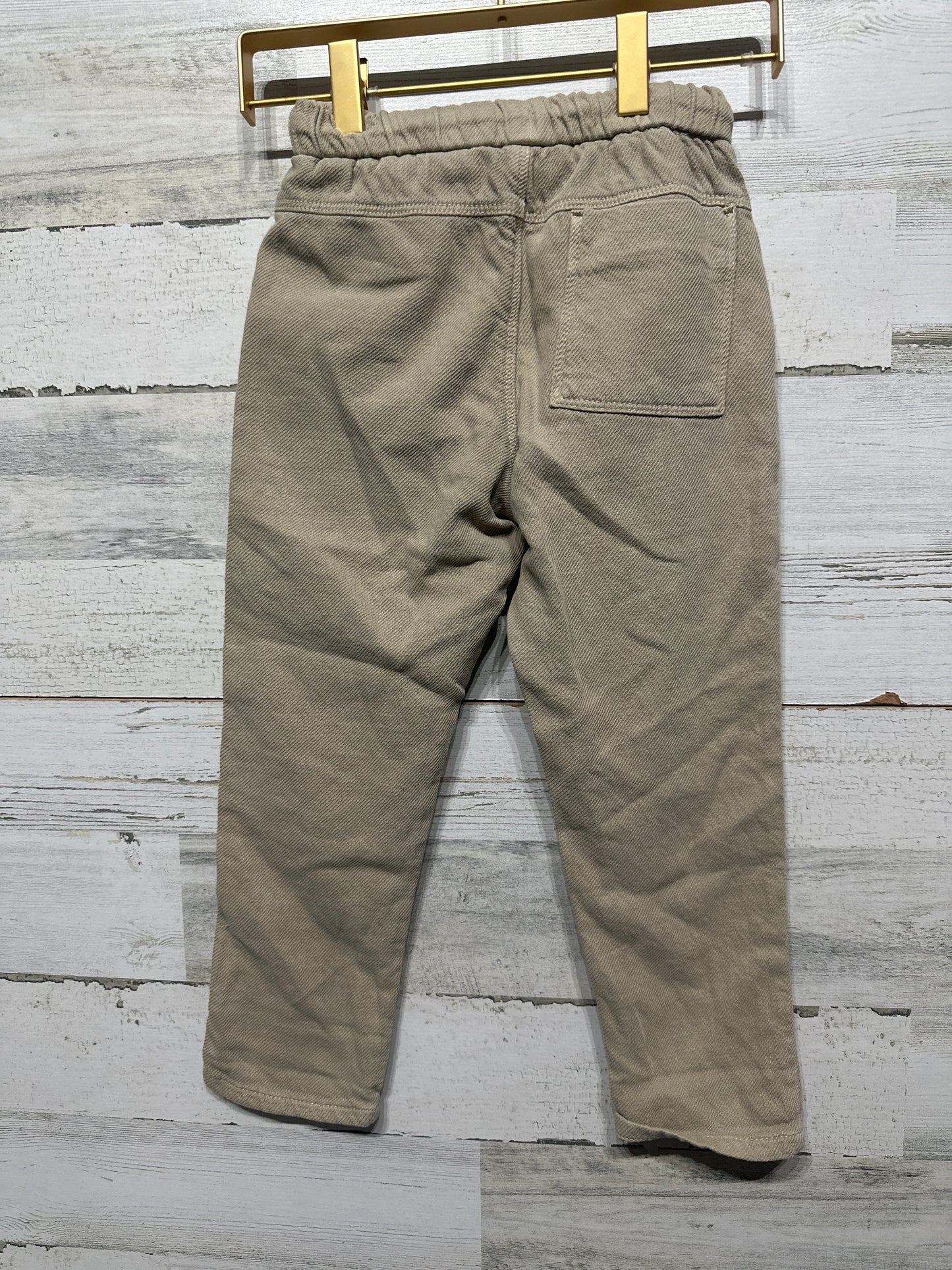 Boys Size 6 (116cm) Zara Khaki Pants - Good Used Condition