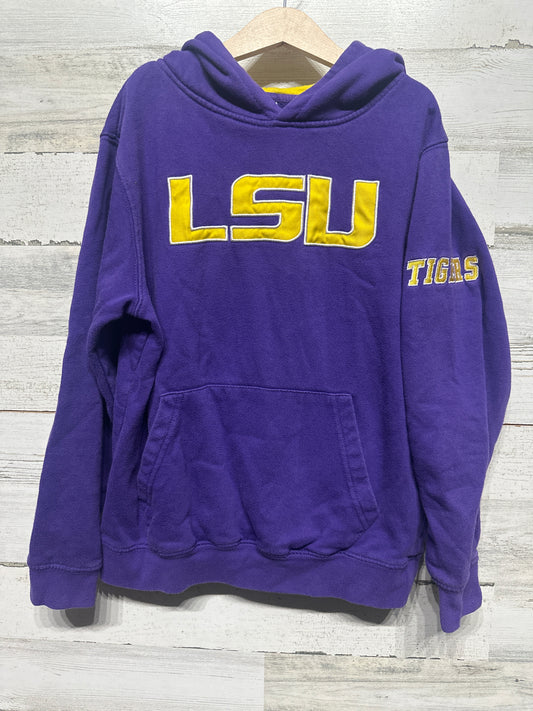Size 12-14 (Youth Medium) Stadium Athletics Embroidered LSU Tigers Hoodie - Good Used Condition*