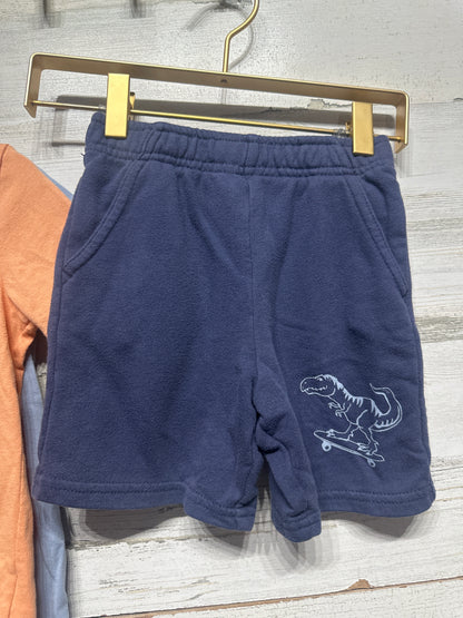 Size 4t Garanimals Dino Clothing Lot (3 Pieces)  - Play Condition*