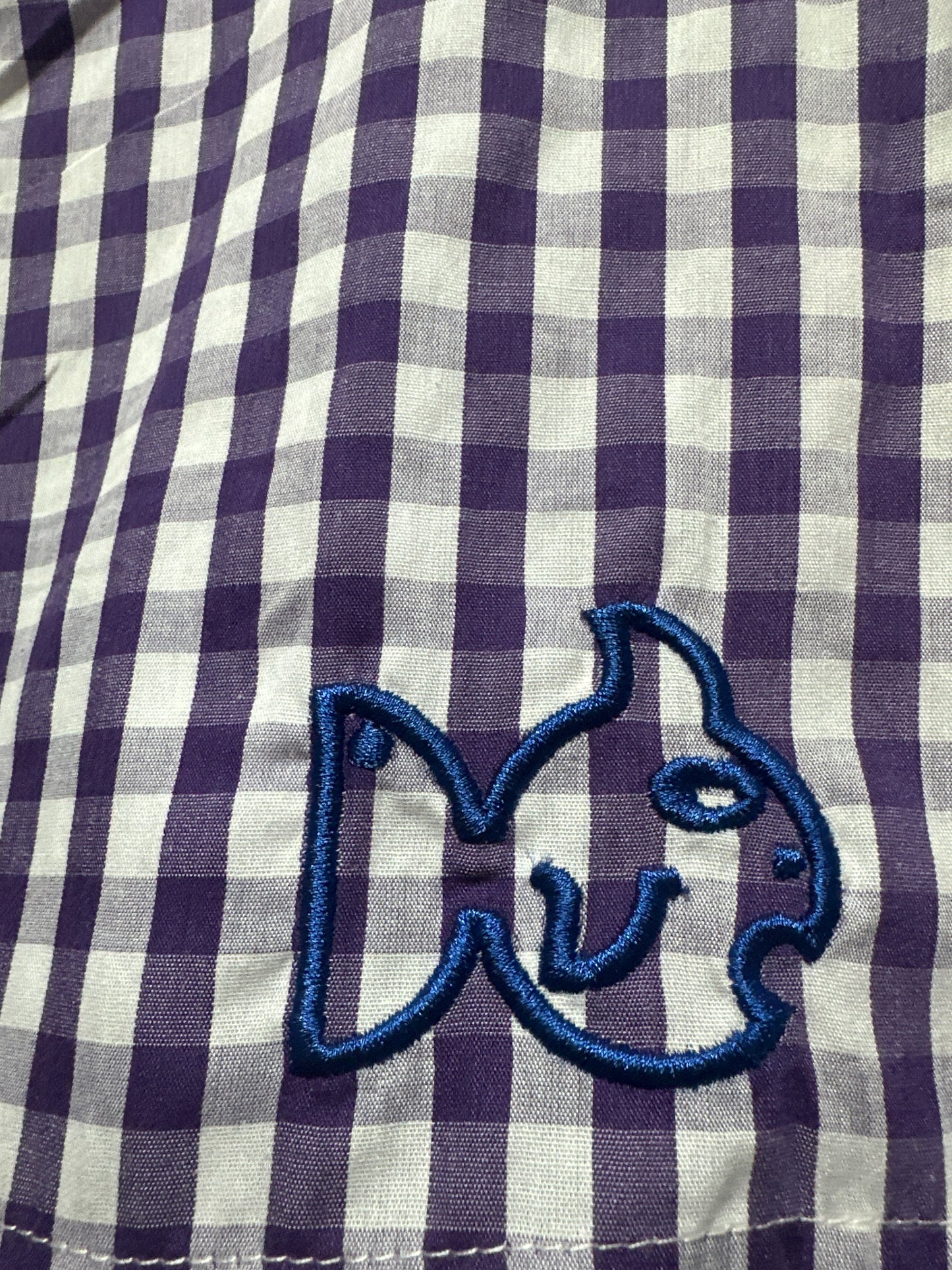 Girls Size 2t Prodoh Purple Plaid Fishing Dress - Very Good Used Condition