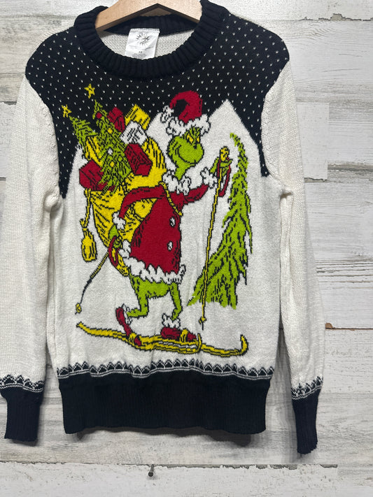 Size 6-8 / Youth XS Grinch Sweater - Very Good Used Condition