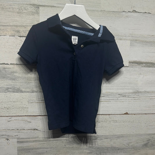 Girls Size 4-5 (XS) Navy Polo Shirt - New With Tags