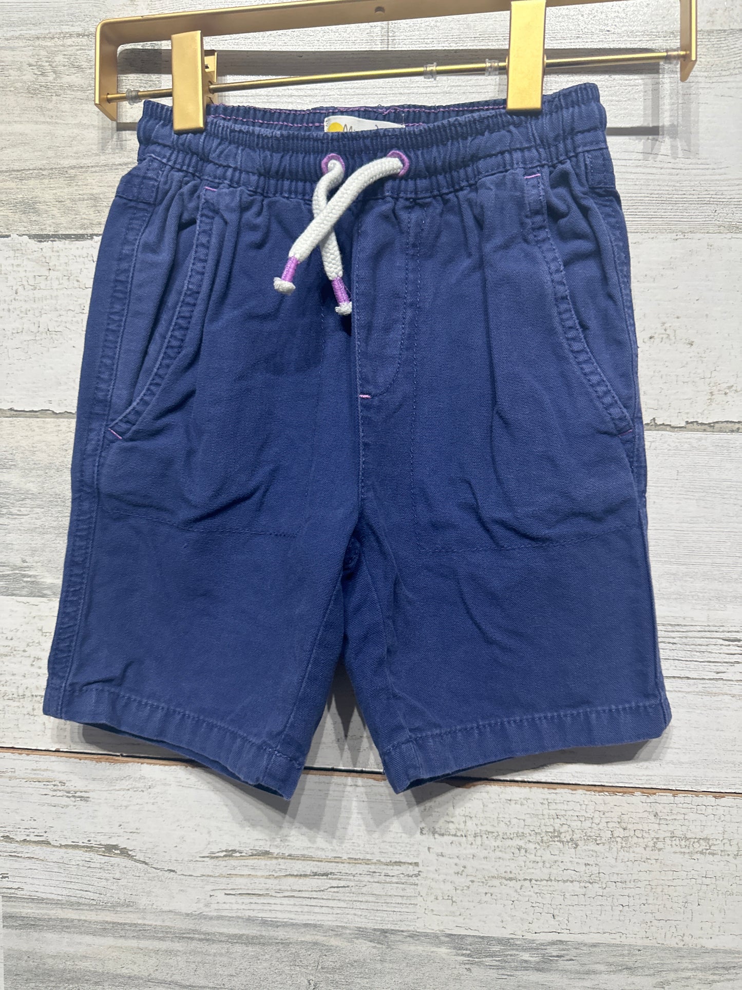 Boys Size 5 Mini Boden Navy Shorts - Good Used Condition