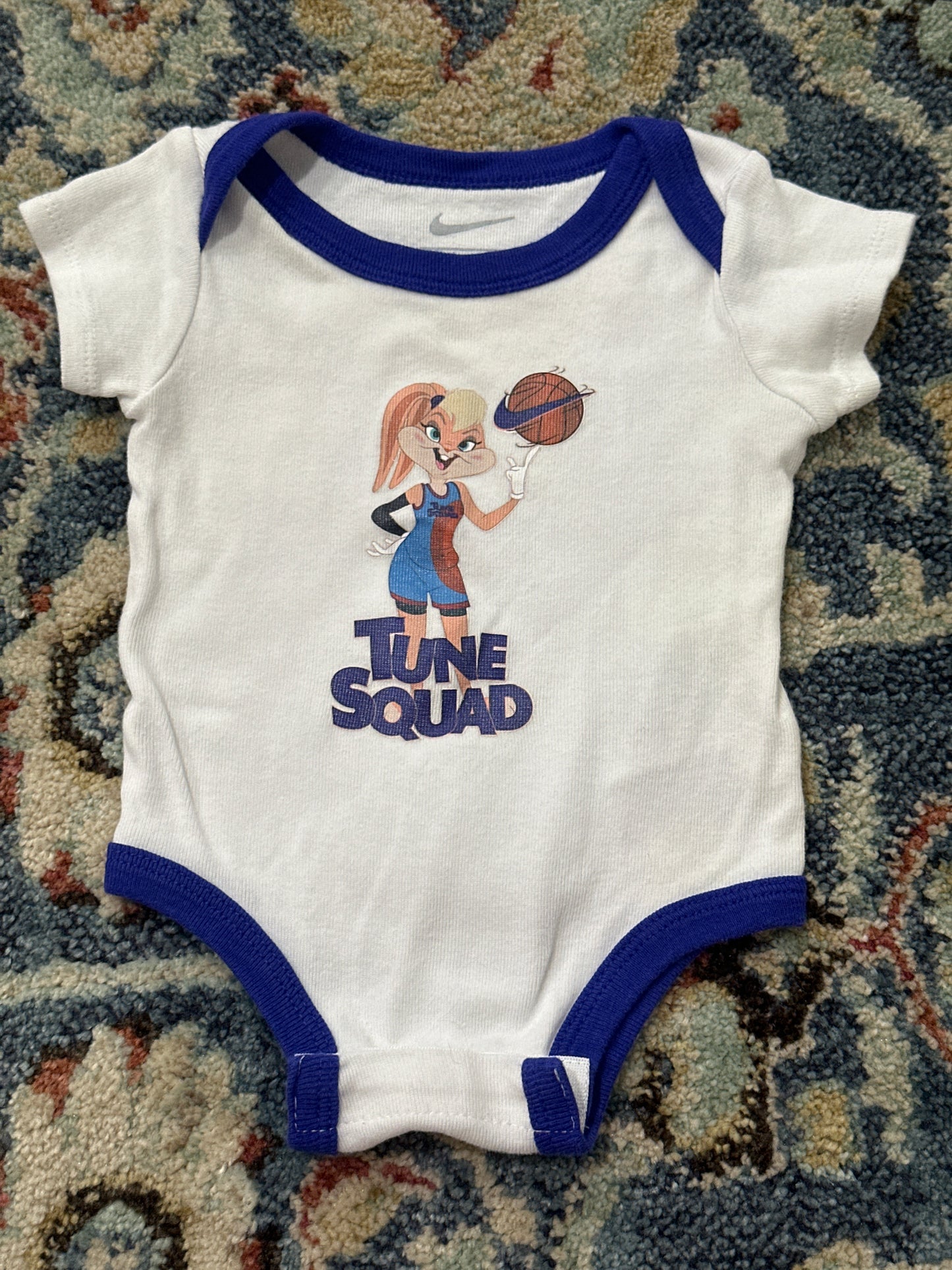 Nike 0-6m Tune Squad Space Jam Bodysuit VGUC
