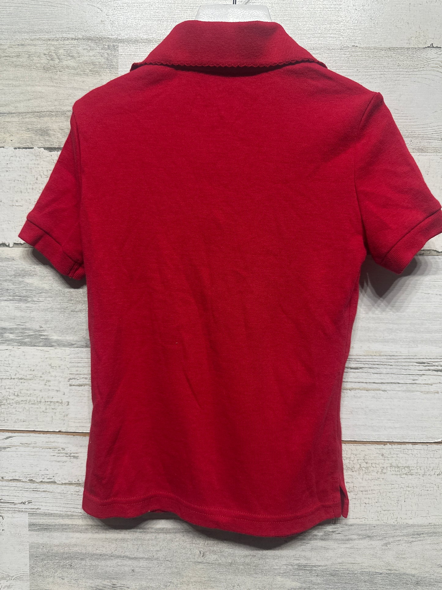 Girls Size 4t French Toast Red Polo Shirt - Good Used Condition