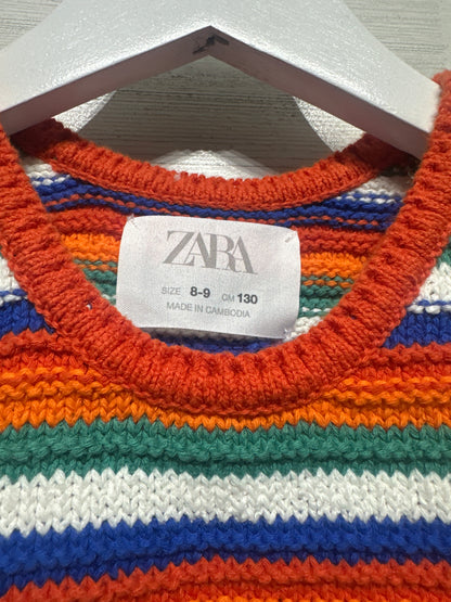 Zara Knit Top Girls 8-9 (130cm) VGUC
