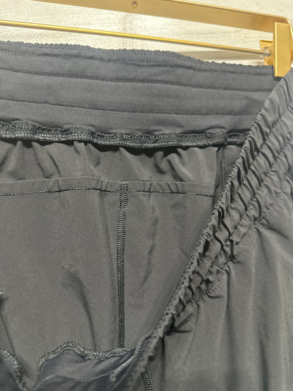 Women’s Size 16 Lululemon Black Athletic Shorts With Zip Pocket - Good Used Condition*