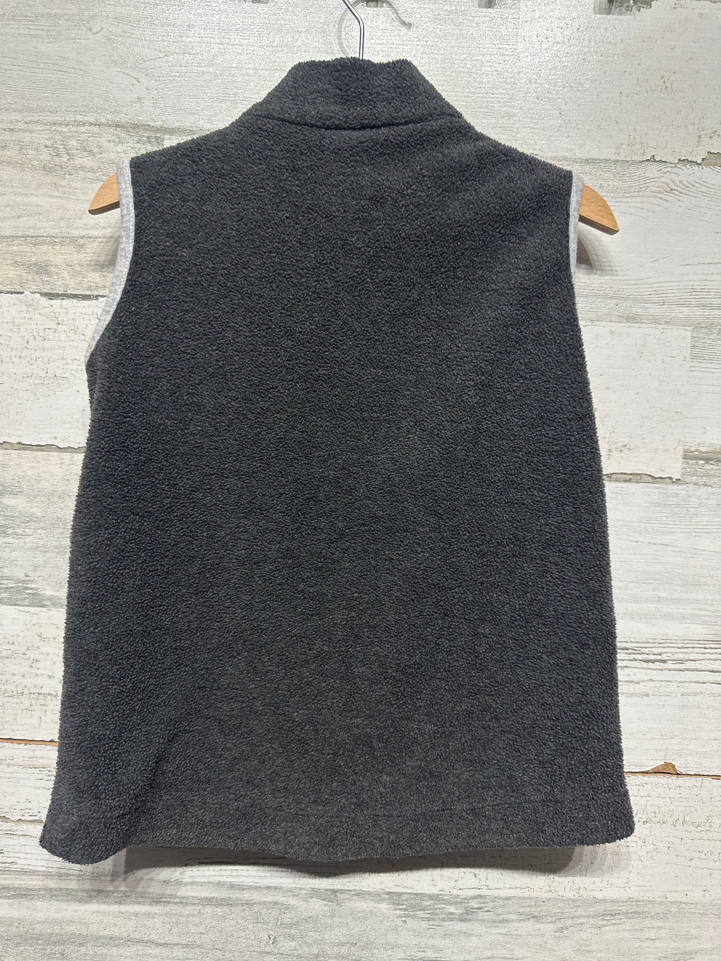 Size 5 J. Bailey Grey Fleece Zip Up Vest - Good Used Condition*