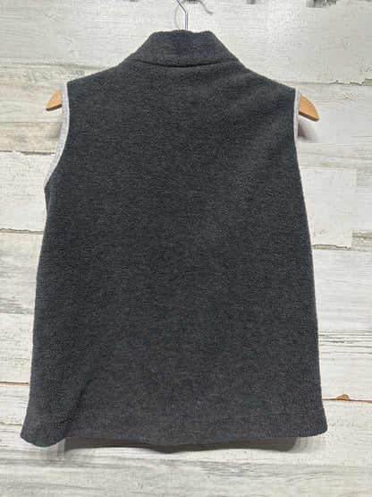 Size 5 J. Bailey Grey Fleece Zip Up Vest - Good Used Condition*