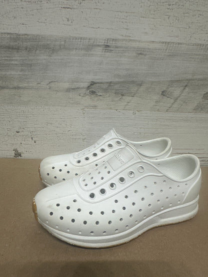 Toddler Size c11 Native White Shoes - Good Used Condition
