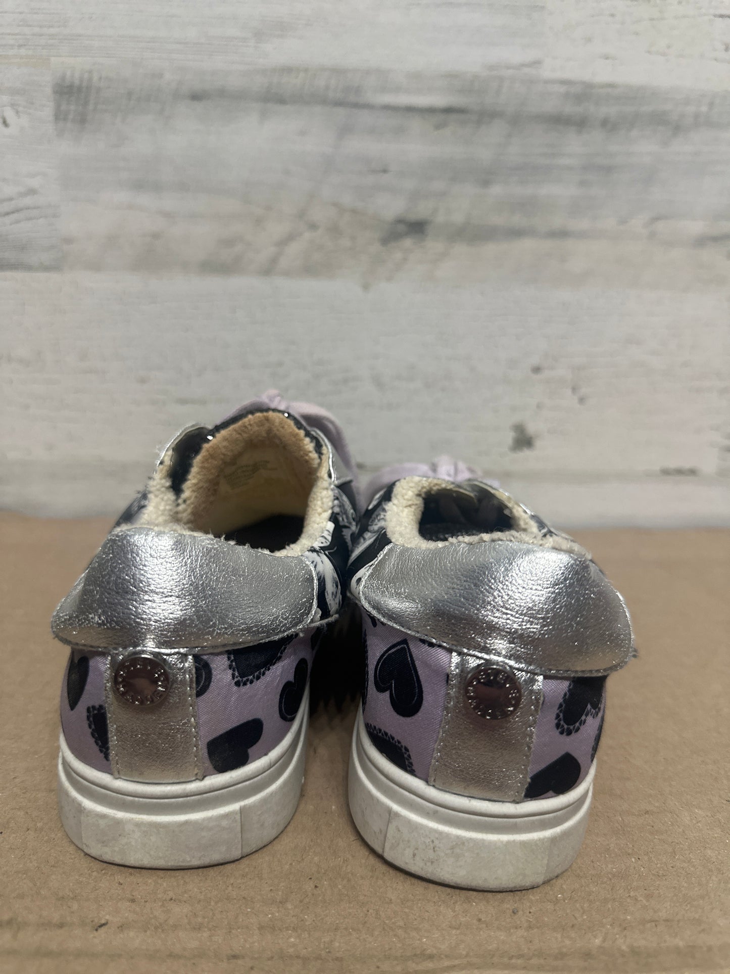 Size 3 (Youth) Steve Madden Glitter Star Shoes - Good Used Condition