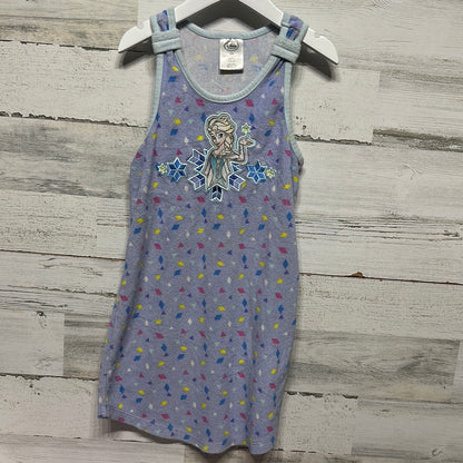 Girls Size 5/6 Disney Elsa / Frozen Terry Dress/Coverup - Good Used Condition