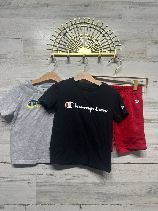 Size 4t/4 Champion Clothing Lot (3 Pieces)  - Very Good Used Condition