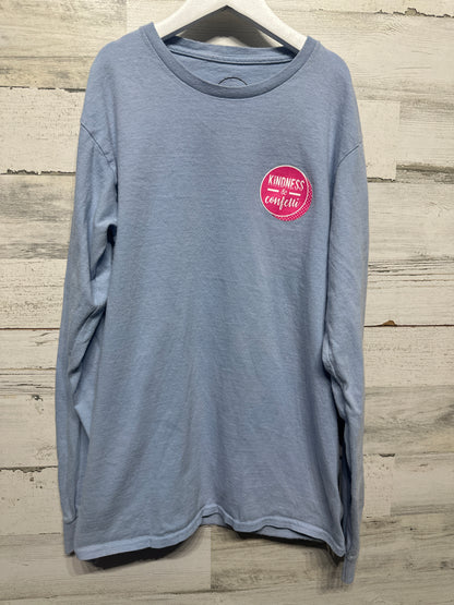 Women’s Size Small Kindness & Confetti Long Sleeve Shirt - Good Used Condition