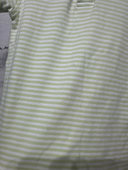 Boys Size 5 TBBC Pima Green Striped Shirt - Play Condition*