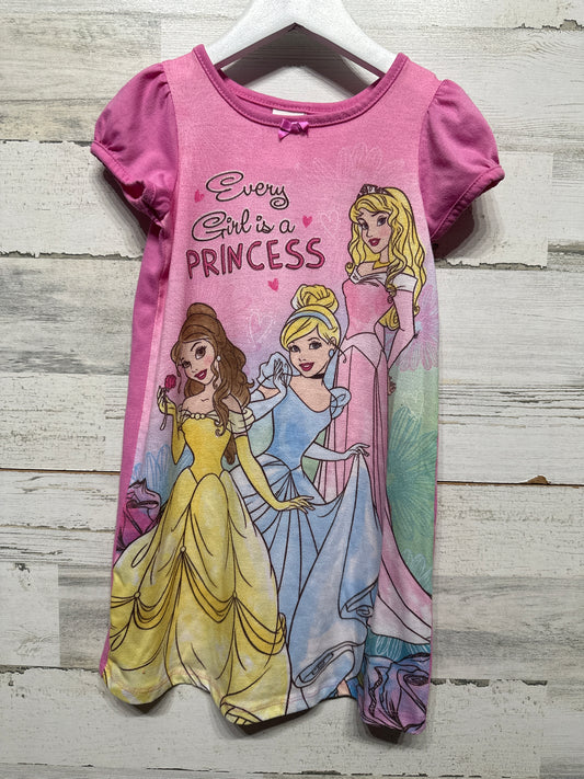Disney Princess Nightgown - Girls Size 4T - Good Used Condition