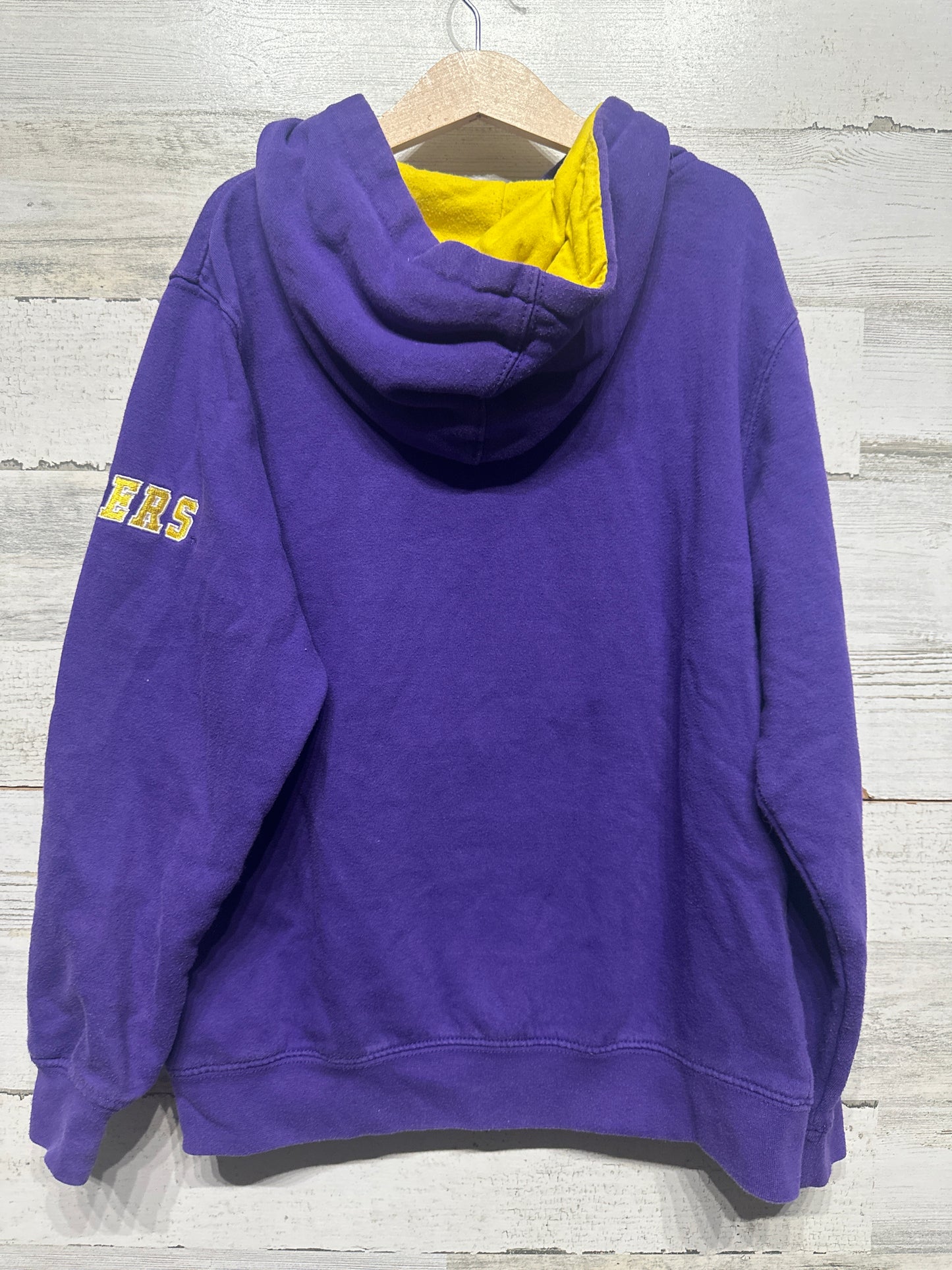 Size 12-14 (Youth Medium) Stadium Athletics Embroidered LSU Tigers Hoodie - Good Used Condition*