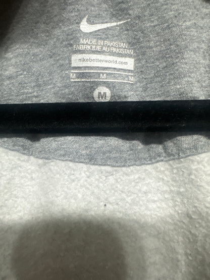 Women’s Medium Nike Grey Hooded Zip Up Jacket - Good Used Condition