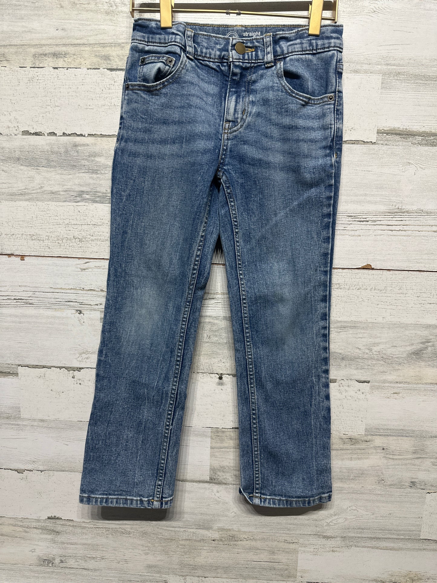Boys Size 8 Wonder Nation Straight Adjustable Waist Jeans - Very Good Used Condition