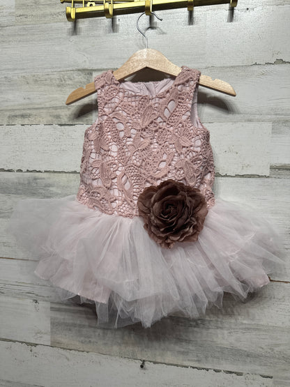 Girls Size 18m Pippa & Julie Lace Dress - Good Used Condition