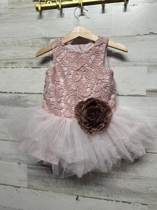 Girls Size 18m Pippa & Julie Lace Dress - Good Used Condition