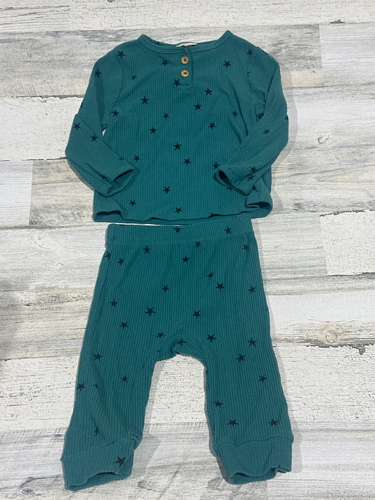 Star Two Piece Ribbed Set - Boys Size 12m - Good Used Condition