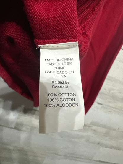 Boys Size 7/8 Medium Children’s Place Red Sweater- Very Good Used Condition