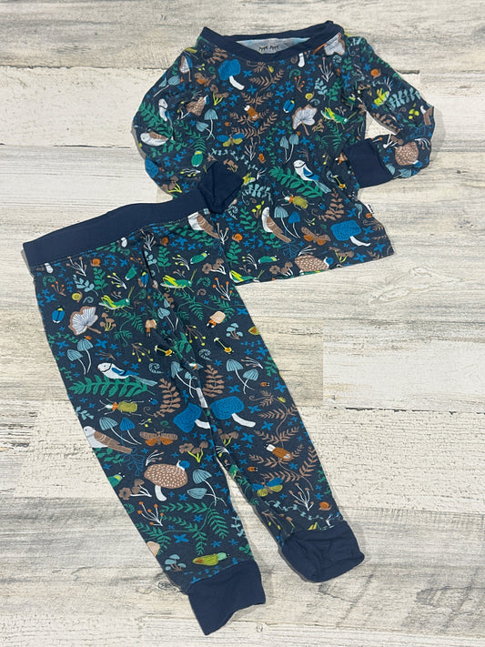 Little Sleepies Bamboo Two Piece Pajama Set - Size 18-24m - Good Used Condition