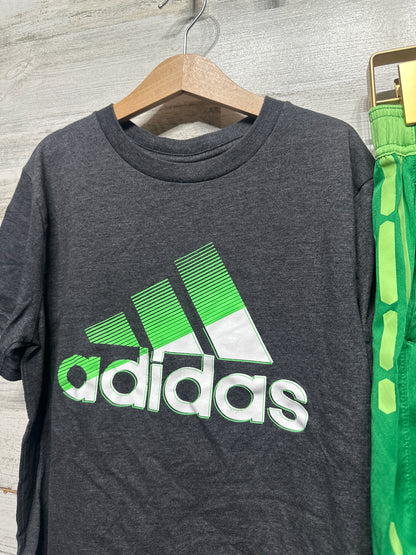 Boys Size 8 Adidas Shirt / All in Motion Shorts - Very Good Used Condition