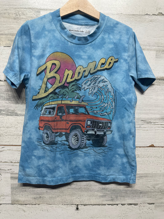 Boys Size 7/8 Abercrombie Kids Ford Bronco T-Shirt - Very Good Used Condition