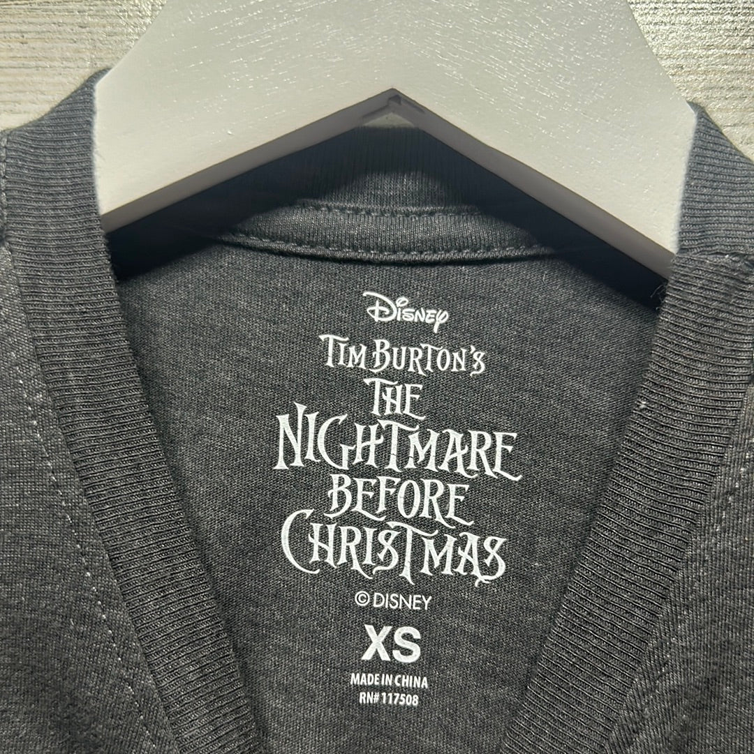 Boys Size XS (fits like 4/5) Disney - Nightmare Before Christmas Flip Sequin Tee - Good Used Condition