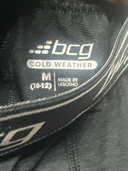 BCG Boys 10-12 Cold Weather Black Tights Leggings VGUC
