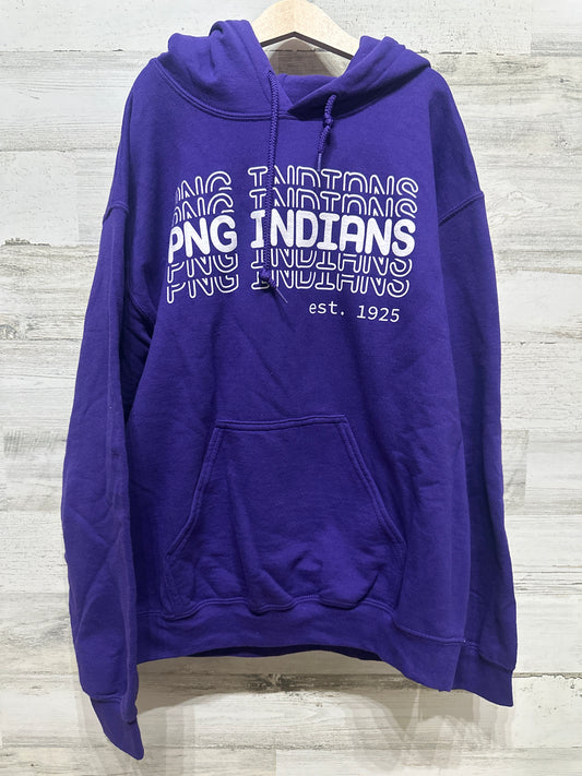 Size Adult Small PNG Indians Hoodie - Very Good Used Condition