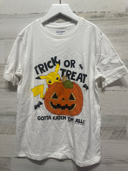 Boys Size 10/12 Large Pokemon Halloween Shirt - Good Used Condition