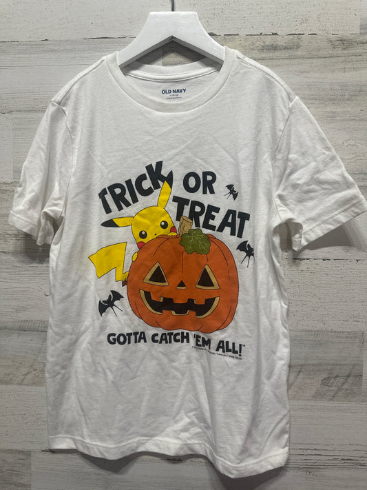 Boys Size 10/12 Large Pokemon Halloween Shirt - Good Used Condition