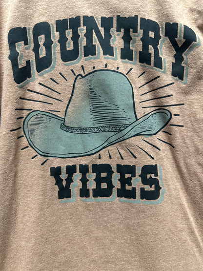 Boys Size 7-8 Medium Children’s Place Country Vibes Shirt - Very Good Used Condition