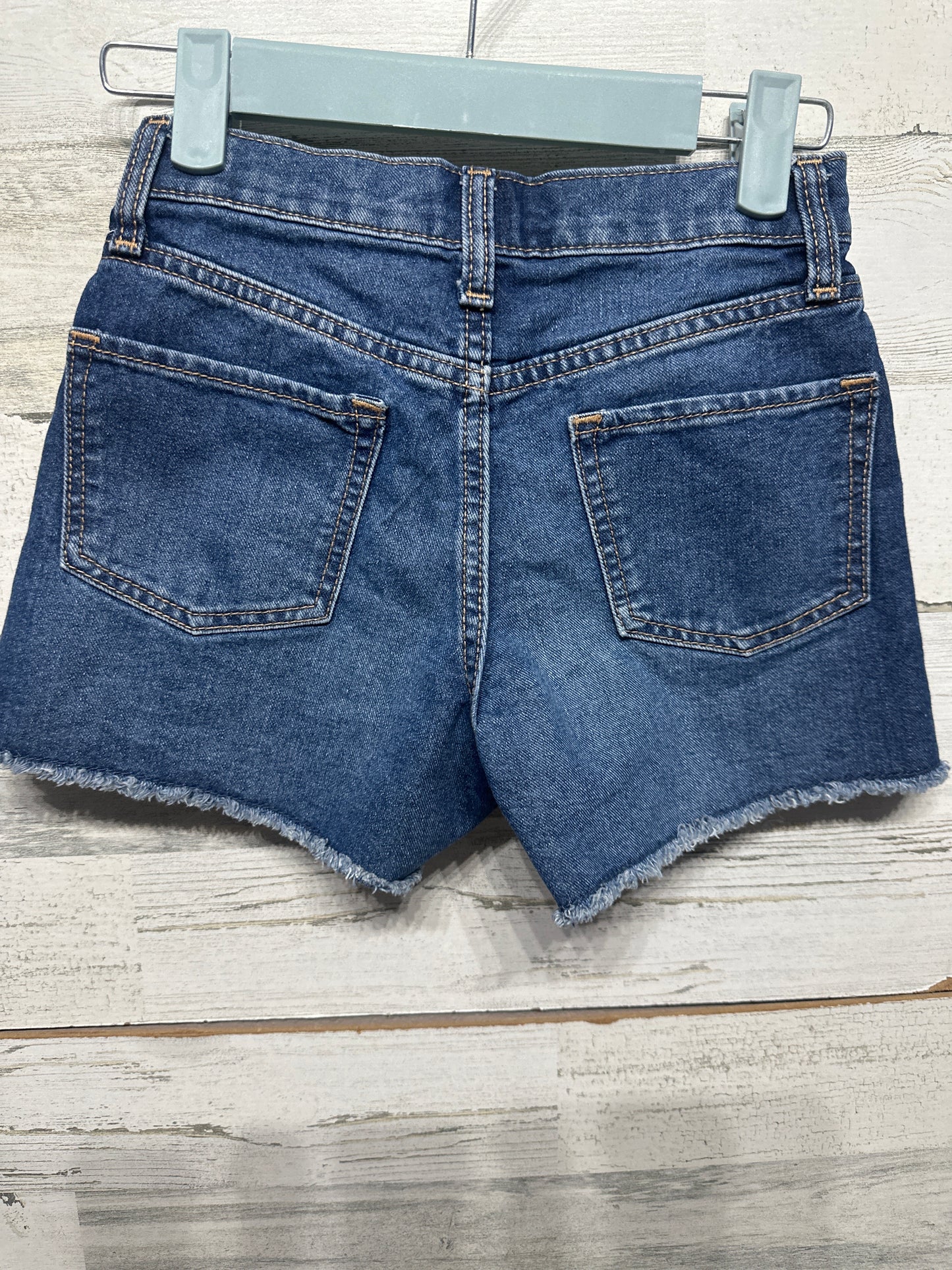 Denim Shorts Old Navy High Rise Girls 8 Adjustable Waist VGUC
