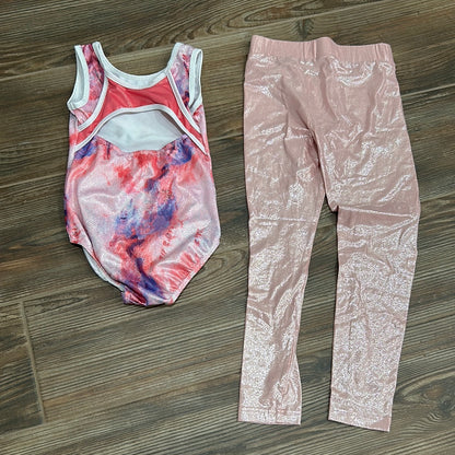 Girls Size 8 Dance Lot (2 pieces) - Good Used Condition