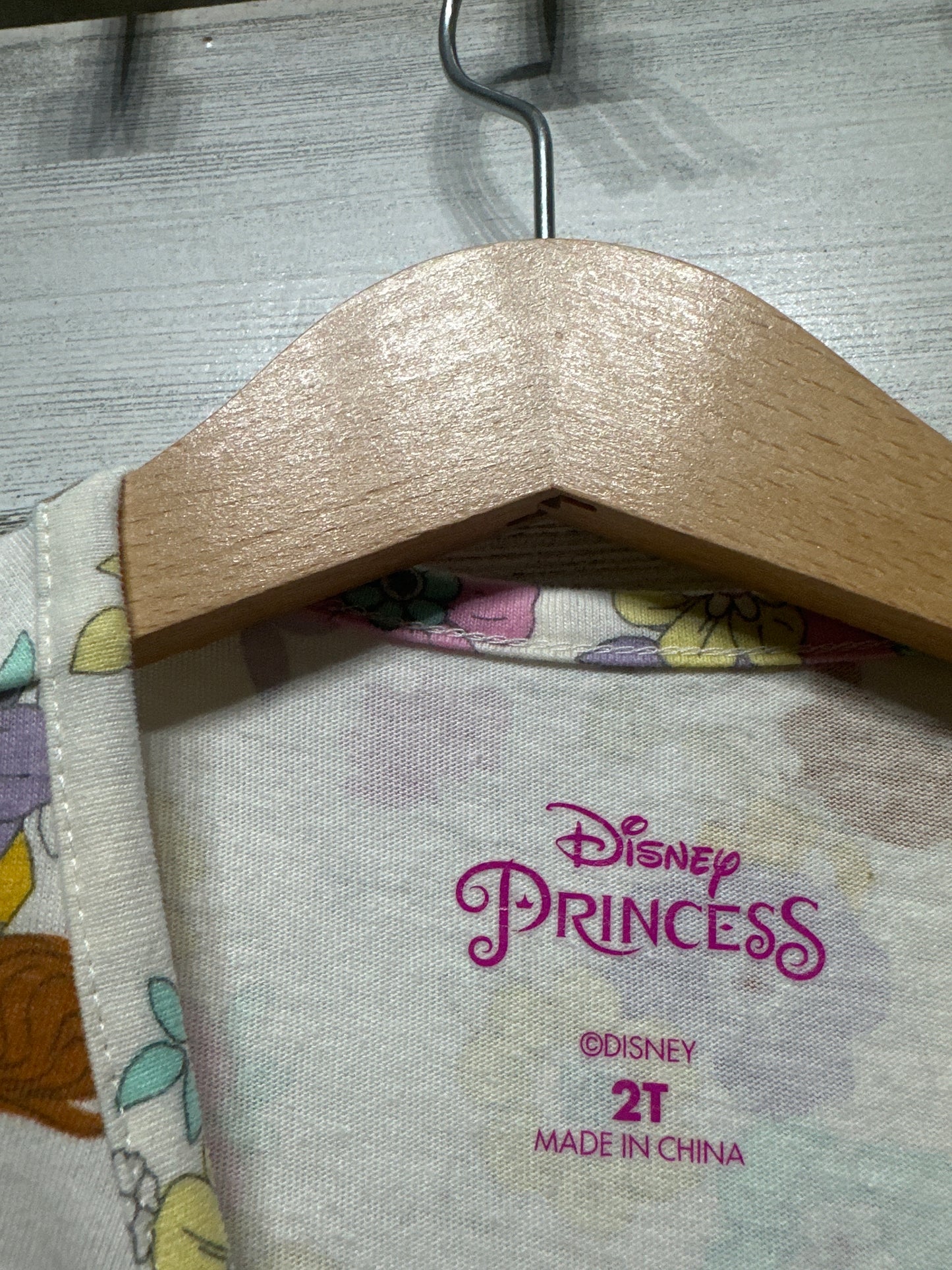 Disney Princess Belle 2T Dress GUC