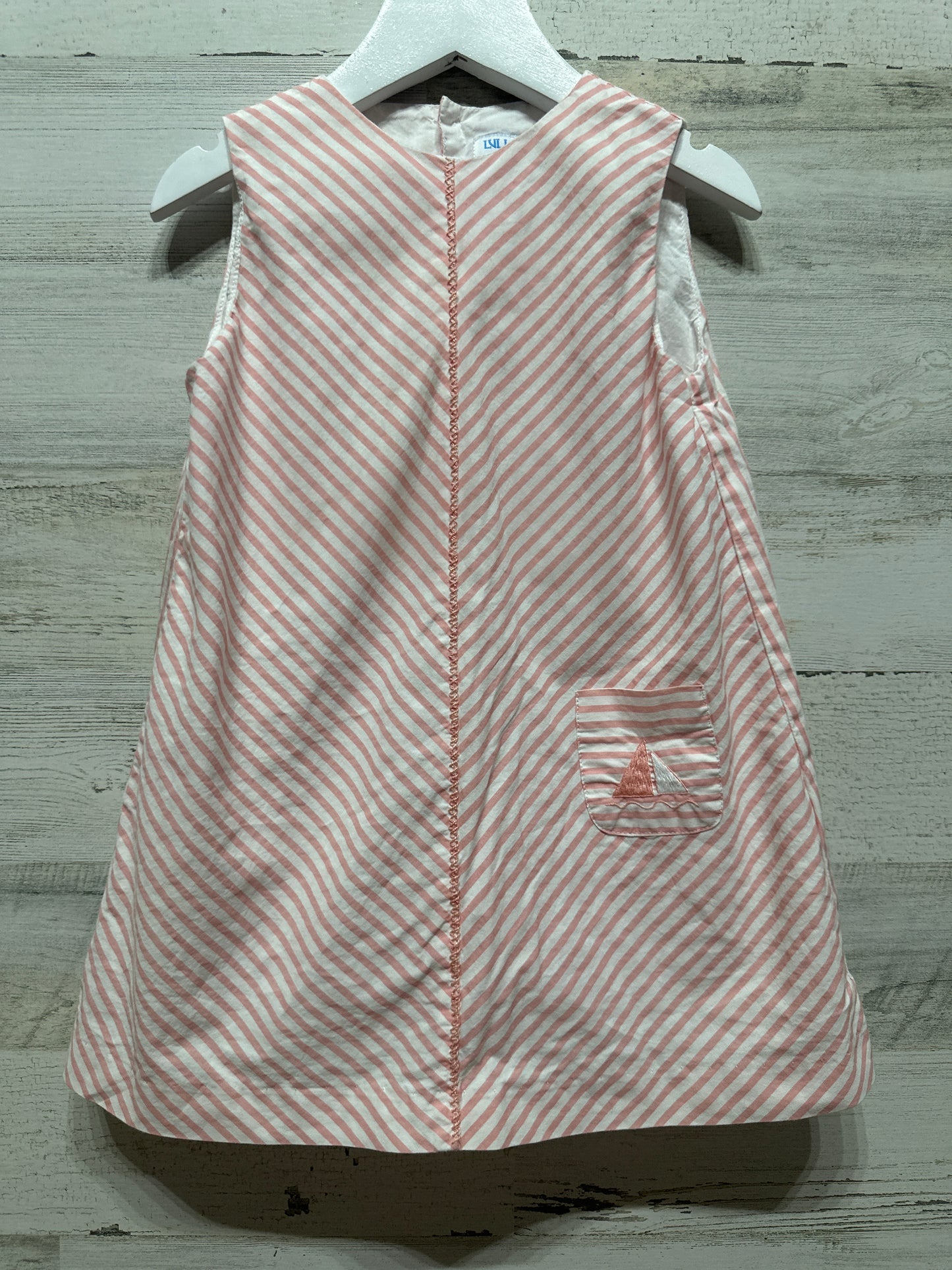 Girls Preowned Size 3t Luli & Me Sailboat Dress - Play Condition*