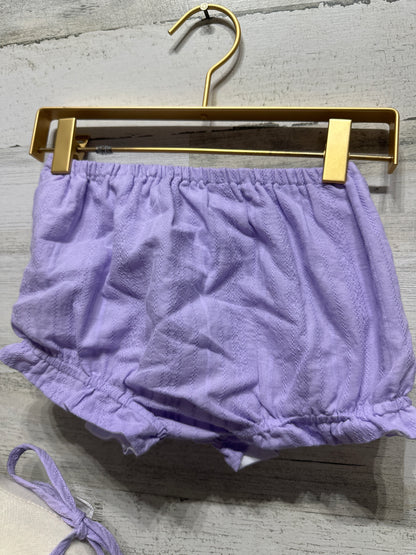 Girls Size 5 Purple Pearl Two Piece Outfit Set - Very Good Used Condition