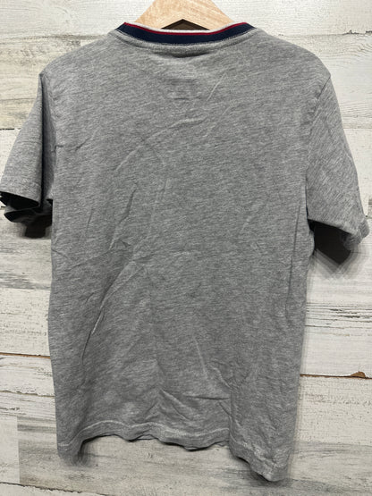 Boys Size 7 Tommy Hilfiger Grey Shirt - Very Good Used Condition
