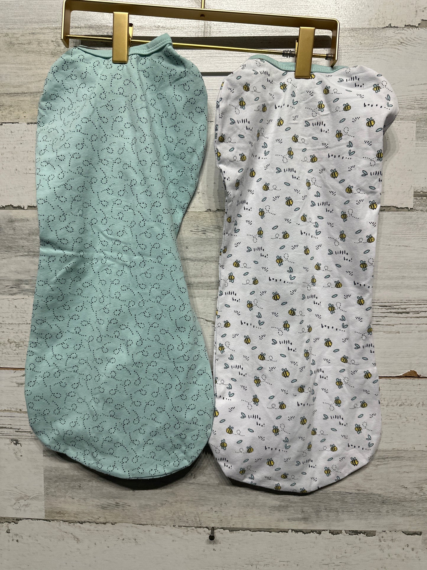 Size 0-3m (Small/Medium) SwaddleMe Sleepsacks by Ingenuity Pod (2 Pieces)- Very Good Used Condition