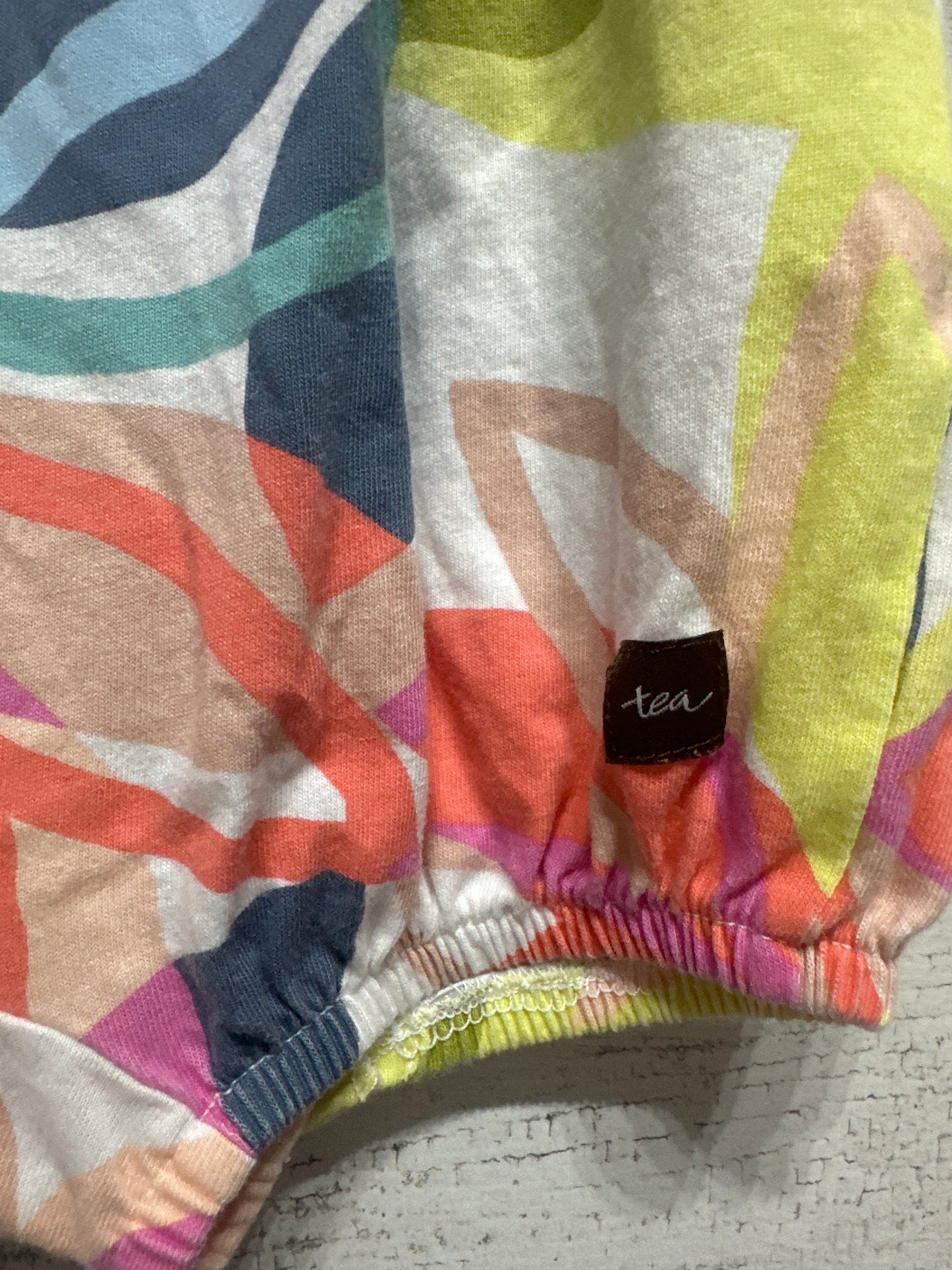 0-3m Tea Collection Romper - Very Good Used Condition