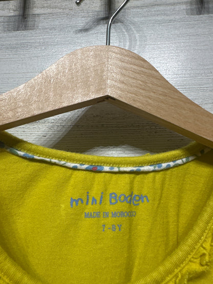 Size 7-8 Mini Boden Sleeveless Ruffle Shirt - Good Used Condition*