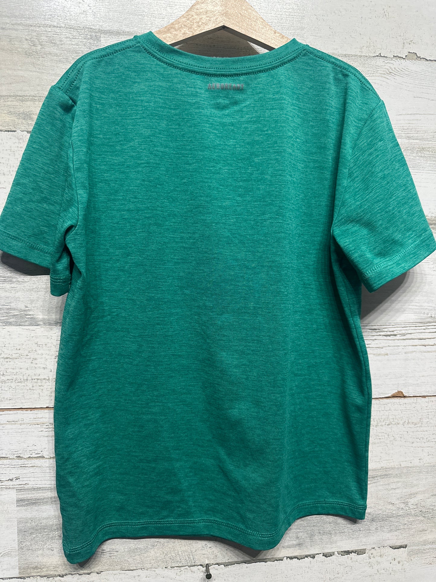 Boys Size 8 Adidas Green Shirt - Good Used Condition*
